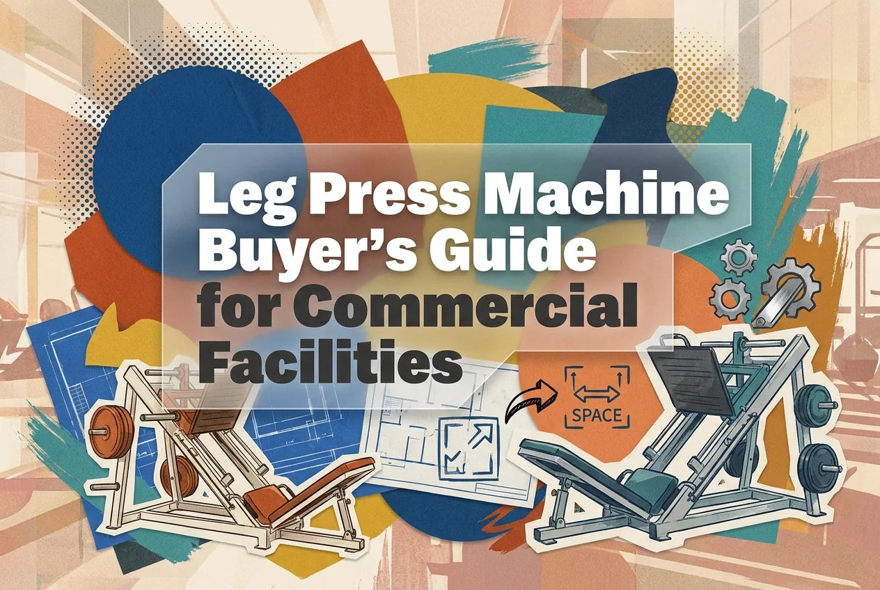 Professional header image for comparison analysis: Leg Press Machine Buyer's Guide for Commercial Facilities